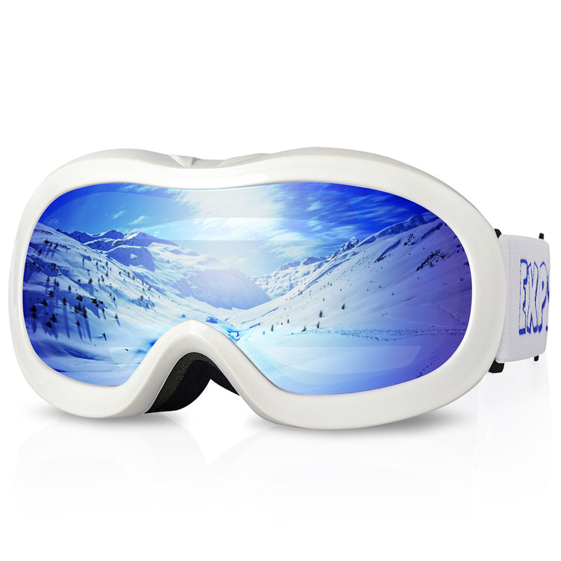 ¿Cómo previenen las gafas de esquí esféricas el deslumbramiento de la nieve y la fatiga ocular?