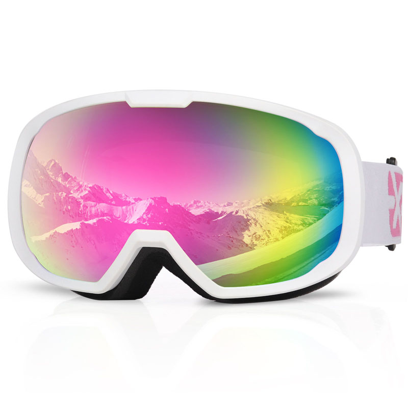 Gafas de esquí esféricas revisas llenas