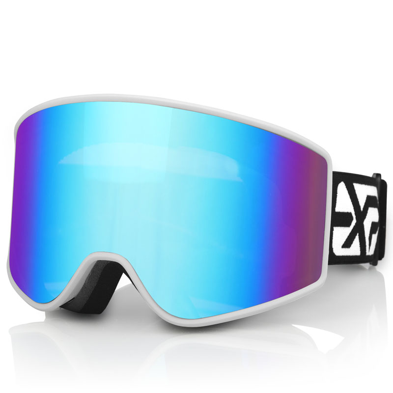 Gafas de esquí cilíndricas intercambiables